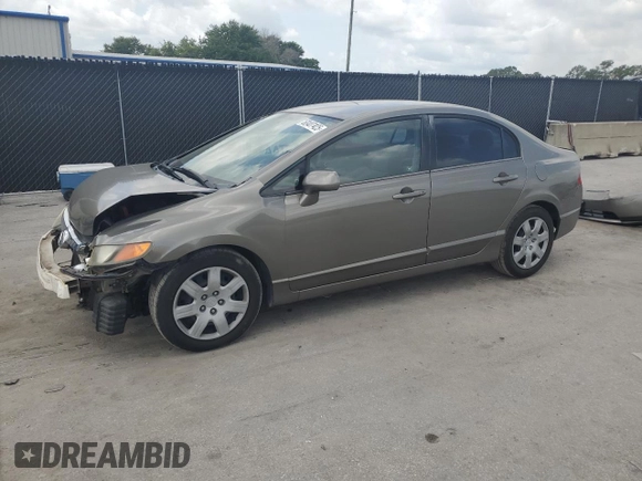 2006 Honda Civic LX z VIN JHMFA16506S006537, wystawiony jako Copart lot #60407425 z przebiegiem 171 482 mil mil oraz Szkoda całkowita • Salvage title. Historia ofert i sprzedaży dostępna na DreamBid. Obrazek 1.