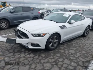2016 Ford Mustang V6 with VIN 1FA6P8AM2G5292940, listed as a IAAI auction lot 41530716 with 96,876 mi miles and . Bid and sale history available at carsss.com. Image 17.