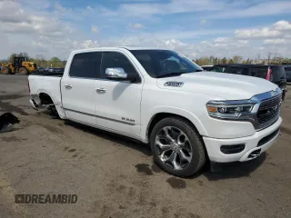 2019 Ram 1500 Limited z VIN 1C6SRFHT6KN694917, wystawiony jako Copart lot #53945635 z przebiegiem 94 954 mil mil oraz Szkoda całkowita • Salvage title. Historia ofert i sprzedaży dostępna na DreamBid. Obrazek 4.