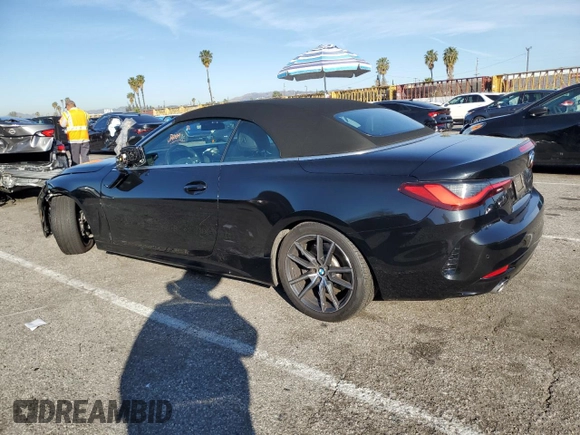2024 BMW 4 Series 430i z VIN WBA23AT02RCR74086, wystawiony jako Copart lot #45693975 z przebiegiem 17 281 mil mil oraz Tytuł czysty. Historia ofert i sprzedaży dostępna na DreamBid. Obrazek 2.