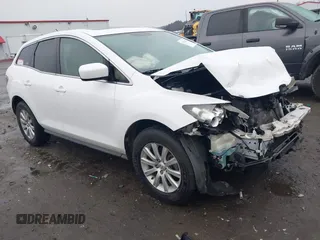 2010 Mazda CX-7 SV with VIN JM3ER2W53A0347549, listed as a IAAI auction lot 41262021 with 205,061 mi miles. Bid and sale history available at carsss.com. Image 1.