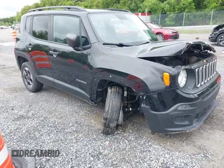 2018 Jeep Renegade Upland z VIN ZACCJBAB3JPH65687, wystawiony jako IAAI lot #42367518 z przebiegiem 107 853 mil mil oraz . Historia ofert i sprzedaży dostępna na DreamBid. Obrazek 1.