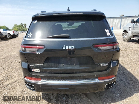2022 Jeep Grand Cherokee Overland z VIN 1C4RJJDG3N8582038, wystawiony jako Copart lot #51272605 z przebiegiem 58 155 mil mil oraz Szkoda całkowita • Salvage title. Historia ofert i sprzedaży dostępna na DreamBid. Obrazek 6.