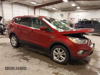 2019 Ford Escape SE with VIN 1FMCU9GD1KUA17041, listed as a IAAI auction lot 41340123 with 48,456 mi miles. Bid and sale history available at carsss.com. Image 1.