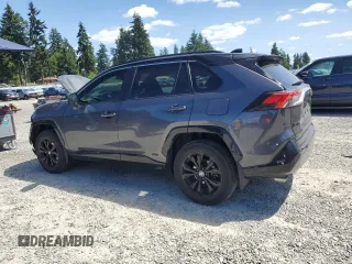 2024 Toyota RAV4 Hybrid XSE with VIN JTME6RFV2RJ047582, listed as a Copart auction lot 63658395 with 26,345 mi miles and Salvage title. Bid and sale history available at DreamBid. Image 2.