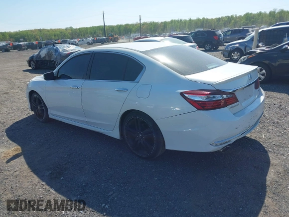 2016 Honda Accord Sport с VIN 1HGCR2F5XGA017783, выставлен на аукционе IAAI как лот 42112413 с пробегом 88 930 миль миль и . История ставок и продаж доступна на DreamBid. Изображение 3.