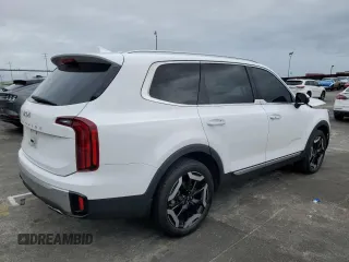 2024 Kia Telluride S with VIN 5XYP64GC0RG426069, listed as a Copart auction lot 48622925 with 19,529 mi miles and Salvage Title. Bid and sale history available at carsss.com. Image 3.