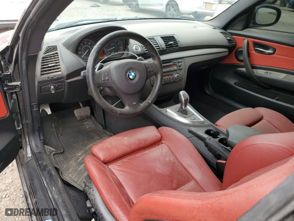 2012 BMW 1 Series 135i with VIN WBAUC9C5XCVM13083, listed as a Copart auction lot 47452225 with 81,786 mi miles and Salvage Title. Bid and sale history available at carsss.com. Image 8.