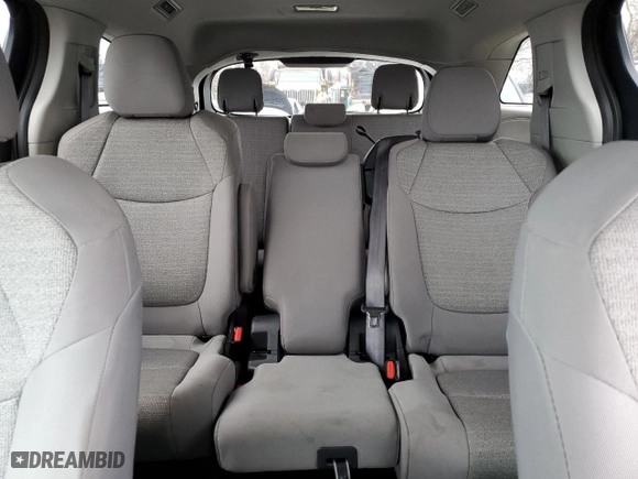2023 Toyota Sienna LE with VIN 5TDKRKEC7PS162261, listed as a Copart auction lot 42204295 with 24,806 mi miles and Non Repairable. Bid and sale history available at carsss.com. Image 10.