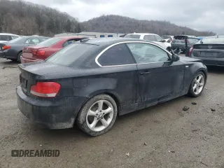 2011 BMW 1 Series 128i with VIN WBAUP9C54BVL89477, listed as a Copart auction lot 44921245 with 135,546 mi miles and Salvage title. Bid and sale history available at DreamBid. Image 3.