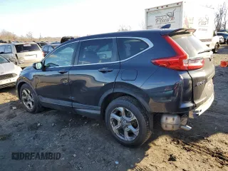 2019 Honda CR-V EX with VIN 2HKRW1H59KH507111, listed as a Copart auction lot 42679415 with 42,909 mi miles and Salvage Title. Bid and sale history available at carsss.com. Image 2.