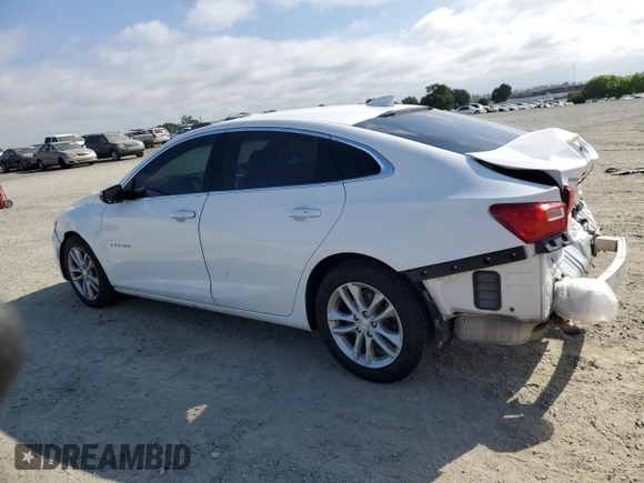 2018 Chevrolet Malibu LT with VIN 1G1ZD5ST7JF150615, listed as a Copart auction lot 53907155 with 116,158 mi miles and Clean Title. Bid and sale history available at carsss.com. Image 2.