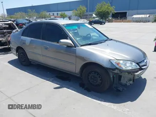 2005 Honda Civic LX z VIN JHMES16565S000247, wystawiony jako IAAI lot #42474404 z przebiegiem 214 028 mil mil oraz . Historia ofert i sprzedaży dostępna na DreamBid. Obrazek 1.