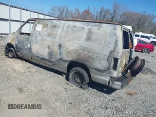 1998 Ford Econoline Cargo with VIN 1FTRE1423WHA86845, listed as a IAAI auction lot 41741274 with Not Provided miles. Bid and sale history available at carsss.com. Image 3.