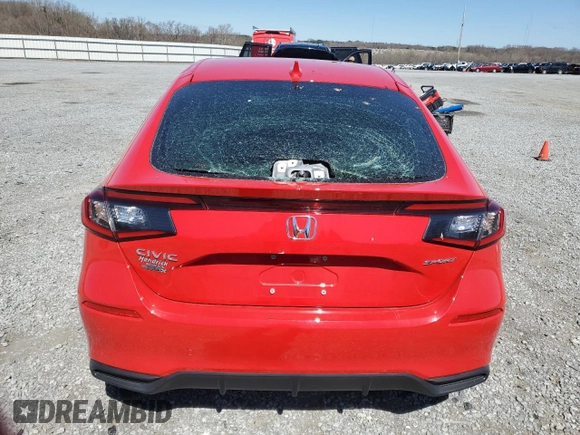 2025 Honda Civic Sport z VIN 19XFL2H86SE001784, wystawiony jako Copart lot #49440235 z przebiegiem 7558 mil mil oraz Szkoda całkowita • Salvage title. Historia ofert i sprzedaży dostępna na DreamBid. Obrazek 6.