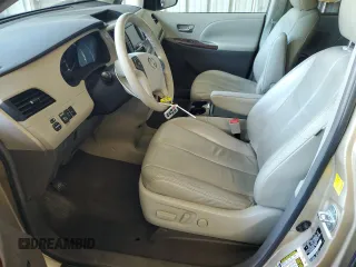 2011 Toyota Sienna XLE with VIN 5TDDK3DC7BS009764, listed as a Copart auction lot 59179775 with 197,145 mi miles and Salvage title. Bid and sale history available at DreamBid. Image 7.