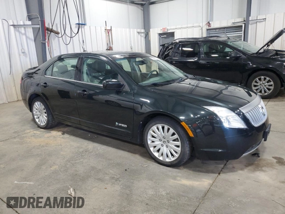 2010 Mercury Milan Hybrid with VIN 3MEDM0L32AR659094, listed as a Copart auction lot 53280235 with 127,393 mi miles and Clean Title. Bid and sale history available at carsss.com. Image 4.