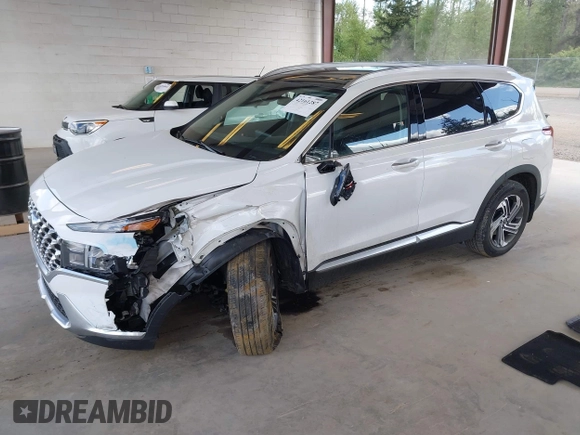 2023 Hyundai Santa Fe SEL with VIN 5NMS34AJ3PH548146, listed as a IAAI auction lot 42161287 with 46,708 mi miles and . Bid and sale history available at DreamBid. Image 17.