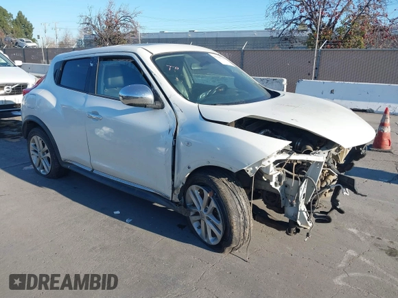 2013 Nissan Juke NISMO with VIN JN8AF5MV4DT226086, listed as a IAAI auction lot 41349549 with 1 mi miles. Bid and sale history available at carsss.com. Image 1.