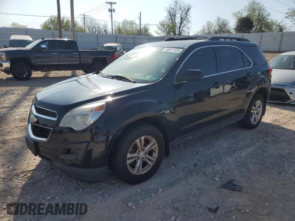 2013 Chevrolet Equinox LT with VIN 2GNFLDE37D6125609, listed as a Copart auction lot 50911125 with 134,688 mi miles and Clean Title. Bid and sale history available at DreamBid. Image 1.