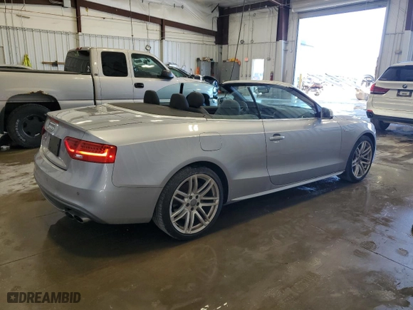 2015 Audi S5 Prestige with VIN WAUVGAFH7FN007198, listed as a Copart auction lot 50957515 with 39,571 mi miles and Clean Title. Bid and sale history available at carsss.com. Image 3.