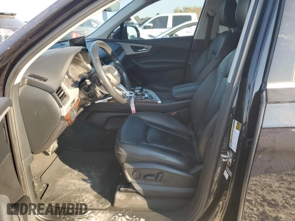 2018 Audi Q7 Premium with VIN WA1AHAF79JD029122, listed as a Copart auction lot 75455624 with 140,781 mi miles and Salvage title. Bid and sale history available at DreamBid. Image 7.