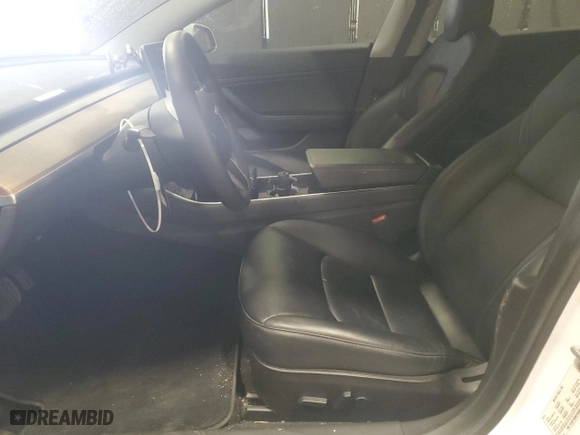 2019 Tesla Model 3 Long Range with VIN 5YJ3E1EB3KF494308, listed as a Copart auction lot 47875255 with 81,765 mi miles and Salvage Title. Bid and sale history available at carsss.com. Image 7.