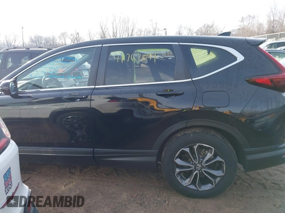 2020 Honda CR-V EX-L with VIN 5J6RW2H82LL002468, listed as a IAAI auction lot 41762091 with 65,607 mi miles. Bid and sale history available at carsss.com. Image 15.