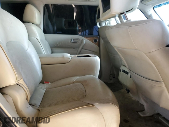 2013 Infiniti QX56 with VIN JN8AZ2NF3D9530326, listed as a Copart auction lot 52571965 with 0 mi miles and Clean Title. Bid and sale history available at carsss.com. Image 11.