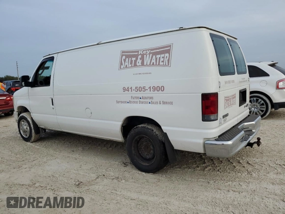 2009 Ford Econoline Cargo Commercial with VIN 1FTNE14W69DA79580, listed as a Copart auction lot 77773694 with Not Provided miles and Salvage Title. Bid and sale history available at DreamBid. Image 2.