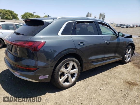 2019 Audi e-tron Prestige with VIN WA1VABGE0KB017804, listed as a Copart auction lot 57939033 with 28,153 mi miles. Bid and sale history available at carsss.com. Image 3.