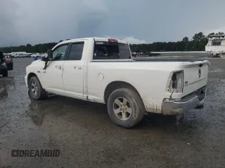 2009 Dodge 1500 SLT with VIN 1D3HB18T49S782300, listed as a Copart auction lot 58946225 with 188,783 mi miles and Salvage title. Bid and sale history available at DreamBid. Image 2.