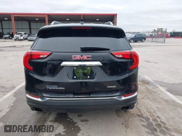 2020 GMC Terrain SLT with VIN 3GKALVEX1LL300155, listed as a IAAI auction lot 41886503 with 121,771 mi miles. Bid and sale history available at carsss.com. Image 16.