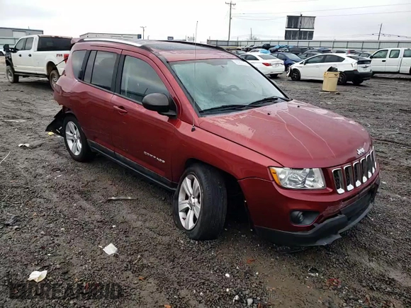 2011 Jeep Compass Latitude with VIN 1J4NT1FB9BD171458, listed as a Copart auction lot 85221314 with 116,813 mi miles and Salvage Title. Bid and sale history available at carsss.com. Image 12.