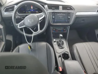 2022 Volkswagen Tiguan SE with VIN 3VV3B7AX2NM105513, listed as a Copart auction lot 62281665 with 97,481 mi miles and Salvage title. Bid and sale history available at DreamBid. Image 8.