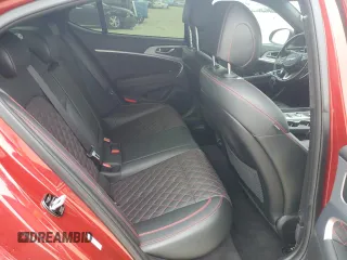 2019 Genesis G70 Advanced with VIN KMTG34LE2KU017271, listed as a Copart auction lot 45771455 with 114,707 mi miles and Salvage title. Bid and sale history available at DreamBid. Image 10.