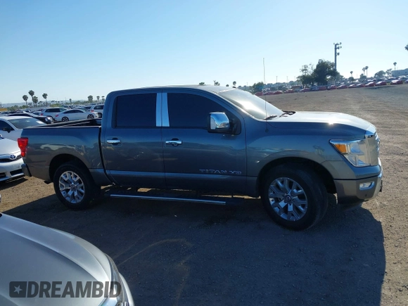 2020 Nissan Titan Platinum Reserve with VIN 1N6AA1EF8LN512582, listed as a IAAI auction lot 42236611 with 18,375 mi miles and . Bid and sale history available at DreamBid. Image 13.