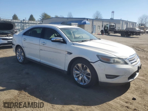 2011 Ford Taurus Limited with VIN 1FAHP2FW0BG178562, listed as a Copart auction lot 48465795 with 212,729 mi miles and Salvage title. Bid and sale history available at DreamBid. Image 4.