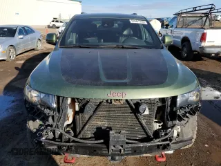 2019 Jeep Grand Cherokee Trailhawk with VIN 1C4RJFLT1KC774756, listed as a Copart auction lot 52591725 with 96,686 mi miles and Salvage title. Bid and sale history available at DreamBid. Image 5.