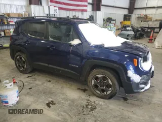 2016 Jeep Renegade Latitude with VIN ZACCJABW6GPC42409, listed as a Copart auction lot 45591525 with 108,576 mi miles and Salvage Title. Bid and sale history available at DreamBid. Image 4.