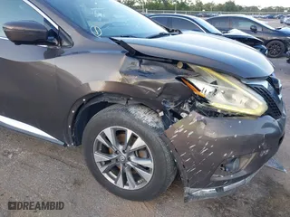 2015 Nissan Murano S with VIN 5N1AZ2MG2FN290455, listed as a IAAI auction lot 41945972 with 97,826 mi miles. Bid and sale history available at carsss.com. Image 6.