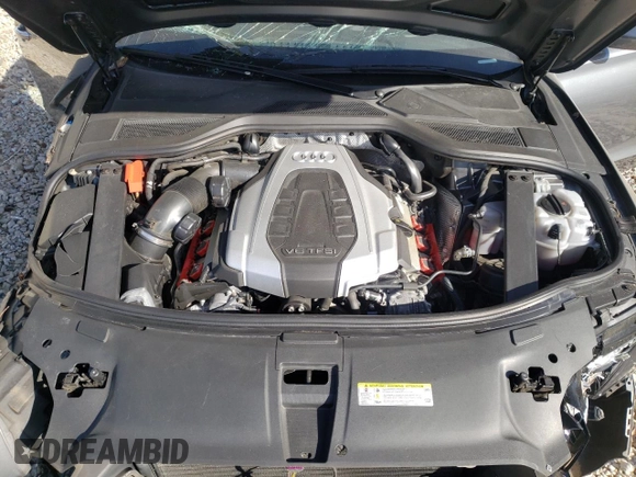 2015 Audi A8 3.0T with VIN WAU3GAFD3FN027632, listed as a Copart auction lot 49260355 with 97,076 mi miles and Salvage Title. Bid and sale history available at DreamBid. Image 11.