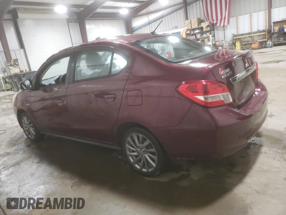 2019 Mitsubishi Mirage G4 SE with VIN ML32F4FJ3KHF12554, listed as a Copart auction lot 63948253 with 26,091 mi miles. Bid and sale history available at carsss.com. Image 2.