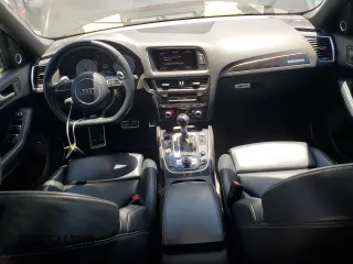2014 Audi SQ5 Premium Plus with VIN WA1CGAFP4EA101976, listed as a Copart auction lot 59542494 with 75,645 mi miles and Salvage Title. Bid and sale history available at carsss.com. Image 8.