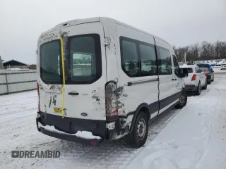 2019 Ford Transit Passenger XL with VIN 1FBAX2CM2KKA93397, listed as a Copart auction lot 88697525 with 221,573 mi miles and Salvage Title. Bid and sale history available at carsss.com. Image 3.