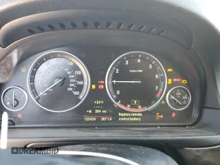 2011 BMW 5 Series 528i with VIN WBAFR1C52BC749927, listed as a Copart auction lot 44520165 with 125,434 mi miles and Salvage Title. Bid and sale history available at carsss.com. Image 9.