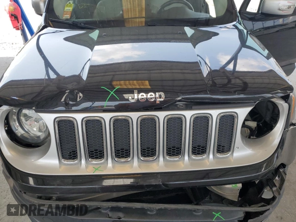 2015 Jeep Renegade Limited with VIN ZACCJBDT7FPB25249, listed as a Copart auction lot 59015645 with 101,602 mi miles and Salvage title. Bid and sale history available at DreamBid. Image 11.