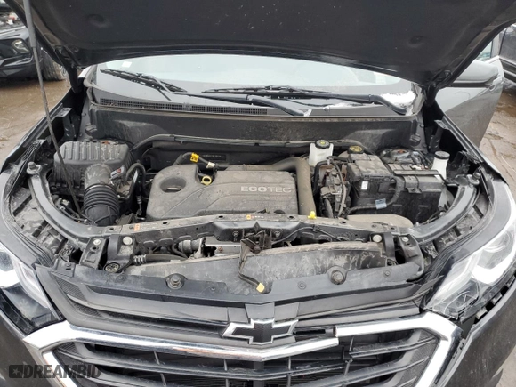 2021 Chevrolet Equinox LT with VIN 3GNAXKEV3ML380161, listed as a Copart auction lot 86298544 with 53,348 mi miles and Salvage Title. Bid and sale history available at carsss.com. Image 12.