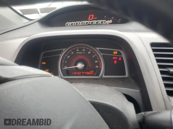 2007 Honda Civic Si z VIN 2HGFG21507H707831, wystawiony jako Copart lot #51695765 z przebiegiem 110 432 mil mil oraz Czysty tytuł • Clean title. Historia ofert i sprzedaży dostępna na DreamBid. Obrazek 9.
