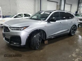 2025 Acura MDX Type S w/Advance Package with VIN 5J8YD8H86SL001026, listed as a Copart auction lot 48305575 with 3,871 mi miles and Salvage Title. Bid and sale history available at carsss.com. Image 1.